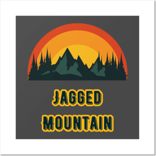 Jagged Mountain Posters and Art